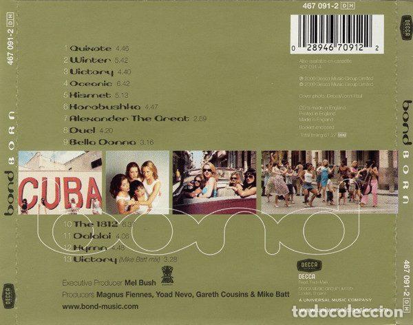 CDs de m&uacute;sica: Bond &ndash; Born (CD, Decca 467 091-2) - Foto 2