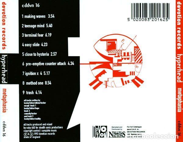 CDs de m&uacute;sica: Hyperhead &ndash; Metaphasia (CD, Devotion cddvn 16) - Foto 2