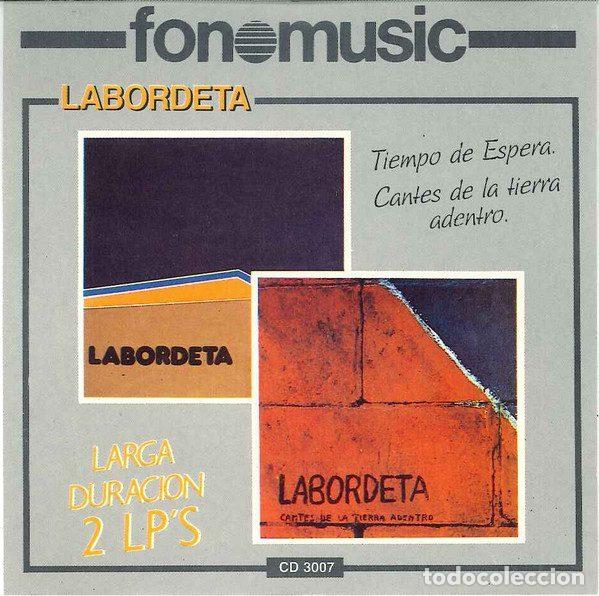 Musik-CDs: Labordeta &ndash; Tiempo De Espera / Cantes De La Tierra Adentro (CD, Fonomusic CD 3007)