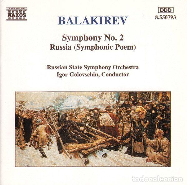 CD de M&uacute;sica: Balakirev - Russian State Symphony Orchestra, Igor Golovschin &ndash; Symphony No. 2 / Russia...