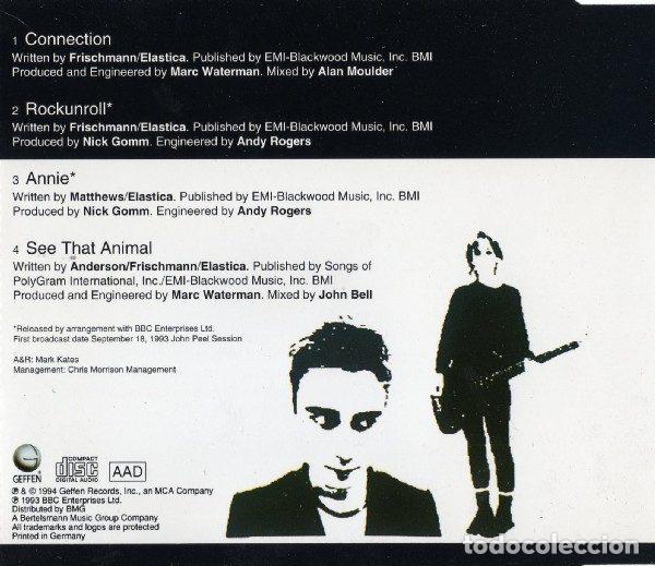 CDs de m&uacute;sica: Elastica &ndash; Connection (CD, Geffen Records GED 21953) - Foto 4