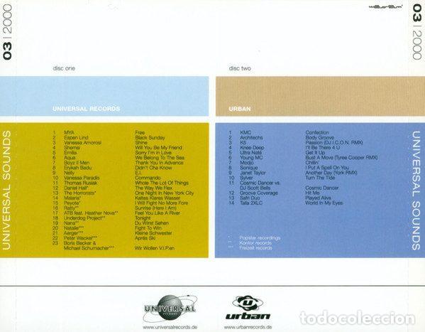 CDs de m&uacute;sica: Various &ndash; Universal Sounds 03/2000 (CD, Universal Records none) - Foto 2