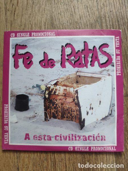 CDs de Musique: Fe De Ratas &ndash; A Esta Civilizaci&oacute;n. Solo Era Un Salvaje (CD, Santo Grial Records SG-111 CD)
