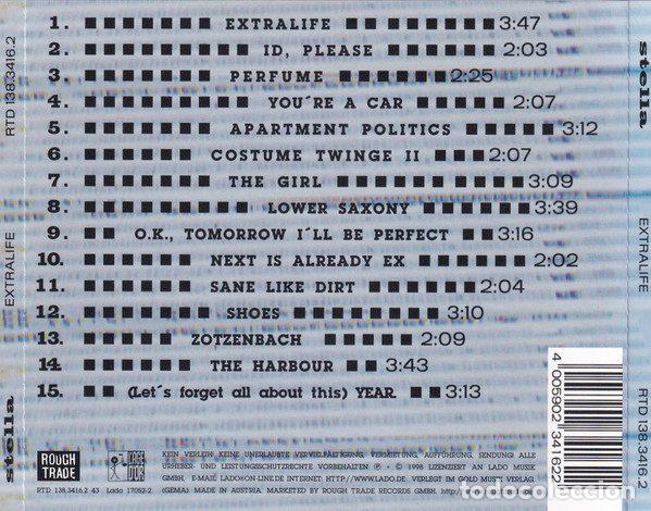 CDs de m&uacute;sica: Stella &ndash; Extralife (CD, LAge DOr LADO 17052-2) - Foto 2