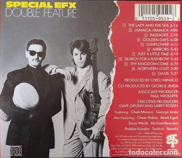 CDs de m&uacute;sica: Special EFX &ndash; Double Feature (CD, GRP GRD-9559) - Foto 2