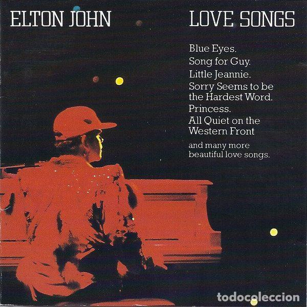 Musik-CDs: Elton John &ndash; Love Songs (CD, The Rocket Record Company 811 312-2)