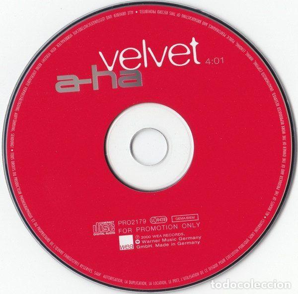 CDs de m&uacute;sica: a-ha &ndash; Velvet (CD, WEA PRO2179) - Foto 3
