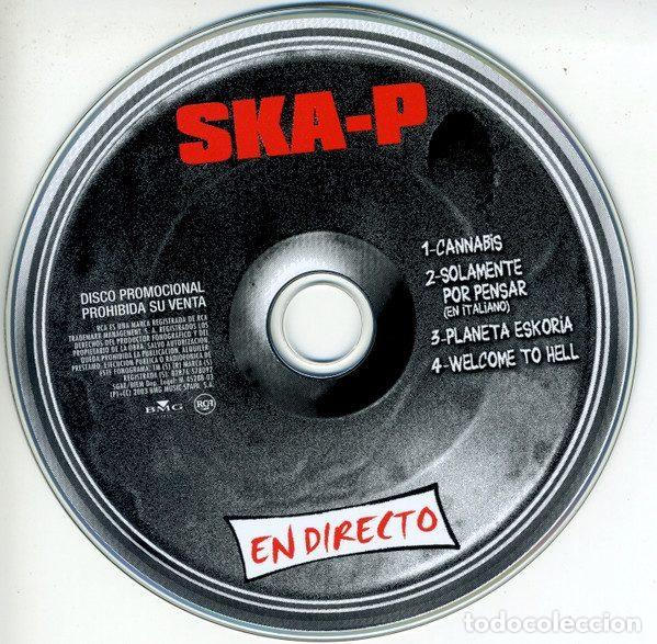 CDs de m&uacute;sica: Ska-P &ndash; Cannabis (CD, RCA 82876 578092) - Foto 3