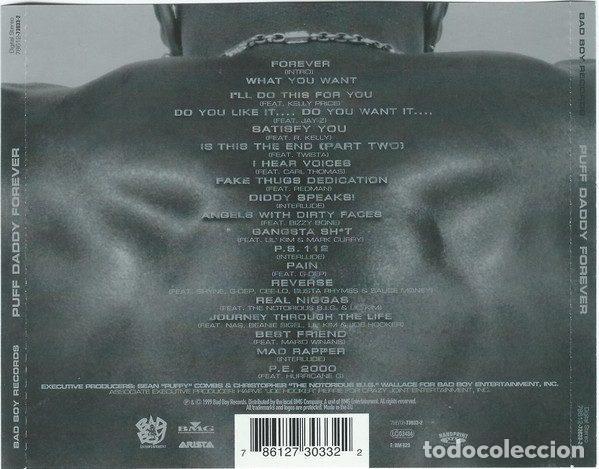 CDs de m&uacute;sica: Puff Daddy &ndash; Forever (CD, BMG 78612-73033-2) - Foto 2