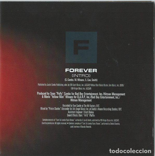 CDs de m&uacute;sica: Puff Daddy &ndash; Forever (CD, BMG 78612-73033-2) - Foto 5