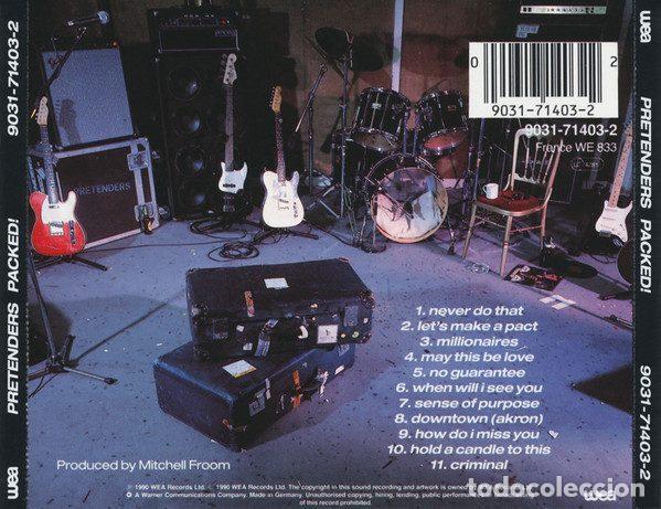 CDs de m&uacute;sica: Pretenders &ndash; Packed! (CD, WEA 9031-71403-2) - Foto 2