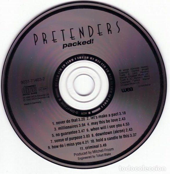 CDs de m&uacute;sica: Pretenders &ndash; Packed! (CD, WEA 9031-71403-2) - Foto 3