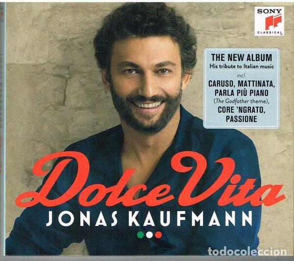 Musik-CDs: Jonas Kaufmann, Orchestra del Teatro Massimo di Palermo, Asher Fisch &ndash; Dolce Vita (CD, Sony...