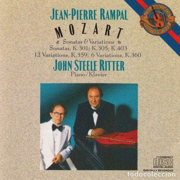 CDs de m&uacute;sica: Wolfgang Amadeus Mozart, Jean-Pierre Rampal, John Steele Ritter &ndash; Sonatas And Variations (CD,...