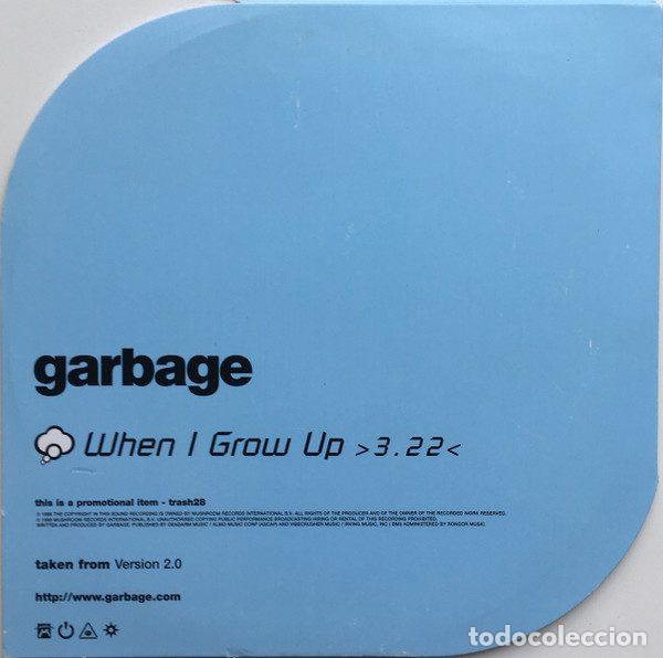 CDs de m&uacute;sica: Garbage &ndash; When I Grow Up (CD, Mushroom trash28) - Foto 2