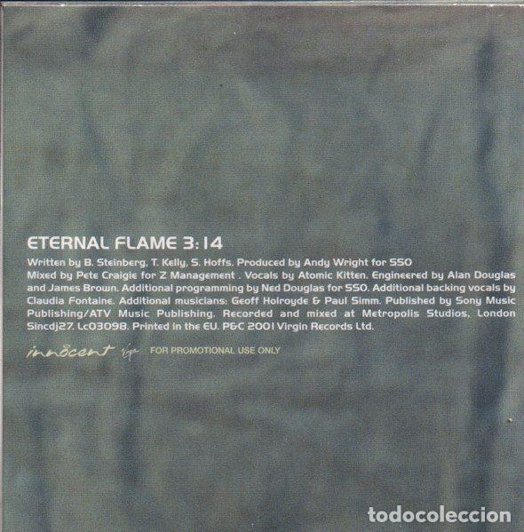 CDs de m&uacute;sica: Atomic Kitten &ndash; Eternal Flame (CD, Innocent Sincdj27) - Foto 2