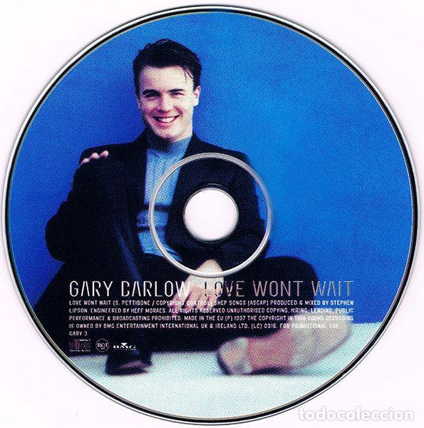 CDs de m&uacute;sica: Gary Barlow &ndash; Love Wont Wait (CD, RCA GARY 3) - Foto 4