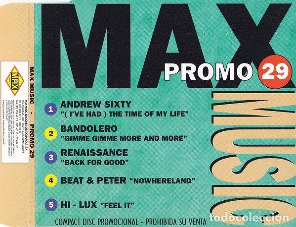 CDs de m&uacute;sica: Various &ndash; Promo Max 29 (CD, Max Music none)
