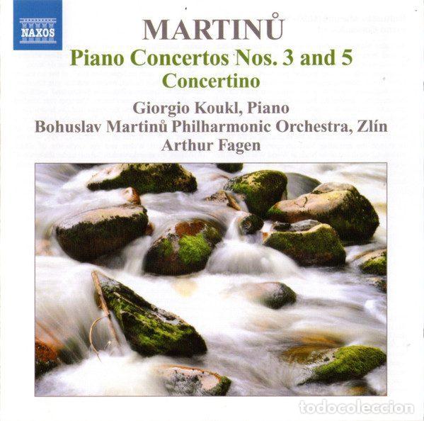 Musik-CDs: Martinů - Giorgio Koukl, Bohuslav Martinů Philharmonic Orchestra, Zl&iacute;n, Arthur Fagen &ndash; Piano...
