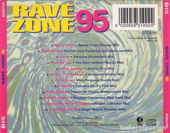 CDs de m&uacute;sica: Various &ndash; Rave Zone 95 (CD, K-Tel ECD3100) - Foto 2