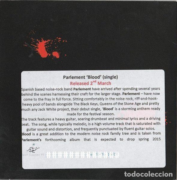 CDs de m&uacute;sica: Parlement &ndash; Blood (CD, Not On Label none) - Foto 2