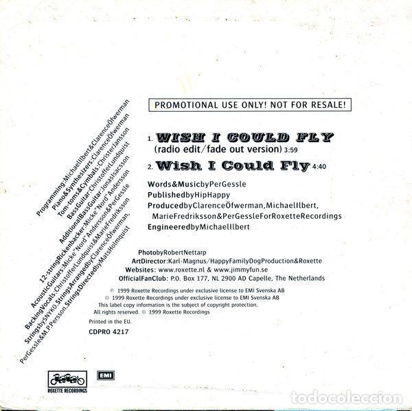 CDs de m&uacute;sica: Roxette &ndash; Wish I Could Fly (CD, Roxette Recordings CDPRO 4217) - Foto 2