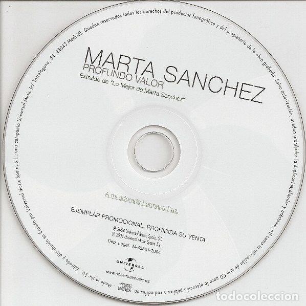 CDs de m&uacute;sica: Marta Sanchez &ndash; Profundo Valor (CD, Universal none) - Foto 3