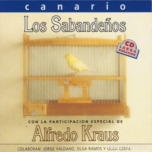CDs de Musique: Los Sabande&ntilde;os, Alfredo Kraus &ndash; Canario (CD, Manzana 2-SNICD-105)
