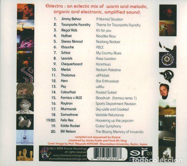 CDs de m&uacute;sica: Various &ndash; Eklectra (CD, Elusive Recordings ER3CDLP2004) - Foto 2