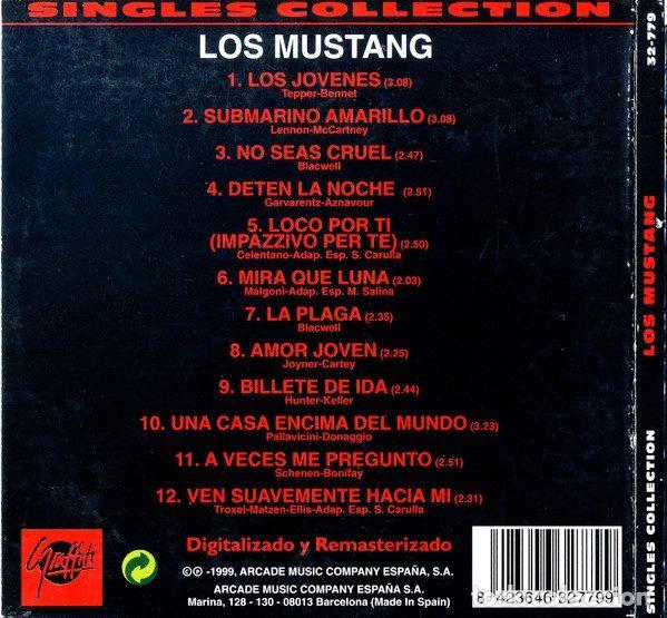 CDs de m&uacute;sica: Los Mustang &ndash; Singles Collection (CD, Graffiti 32-779) - Foto 2