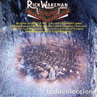 CDs de m&uacute;sica: Rick Wakeman &ndash; Journey To The Centre Of The Earth (CD, A&M Records 393 621-2)