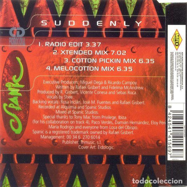 CDs de m&uacute;sica: Spanic &ndash; Suddenly (CD, Max Music NM 1569 CDMX) - Foto 2