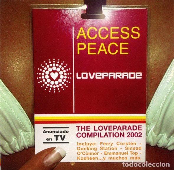 Music CDs: Various &ndash; Access Peace - The Loveparade Compilation 2002 (CD, Blanco Y Negro MXCD 1245)