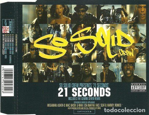 Musik-CDs: So Solid Crew &ndash; 21 Seconds (CD, Relentless Records 6725802000)