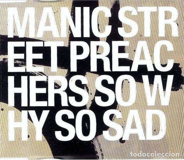 Music CDs: Manic Street Preachers &ndash; So Why So Sad (CD, Epic 670788 2)