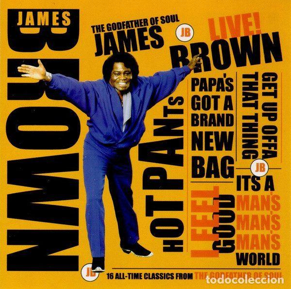 Music CDs: James Brown &ndash; Live! (CD, Going For A Song GFS030)