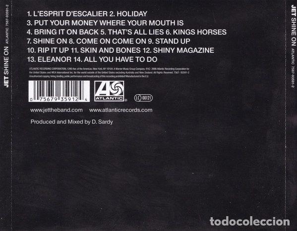 CDs de m&uacute;sica: Jet &ndash; Shine On (CD, Atlantic 7567-93591-2) - Foto 2