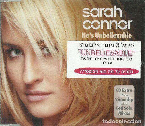 CDs de Musique: Sarah Connor &ndash; He's Unbelievable (CD, Epic EPC 673501 5)