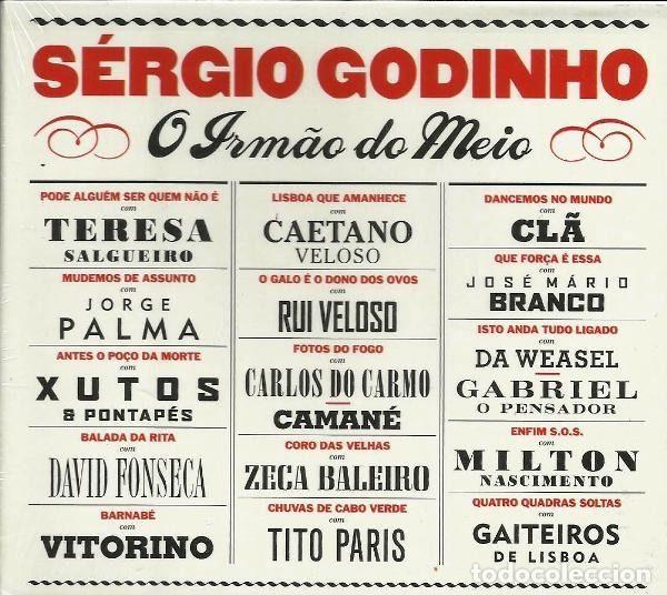 CDs de Musique: S&eacute;rgio Godinho &ndash; O Irm&atilde;o Do Meio (CD, EMI 724358179323)