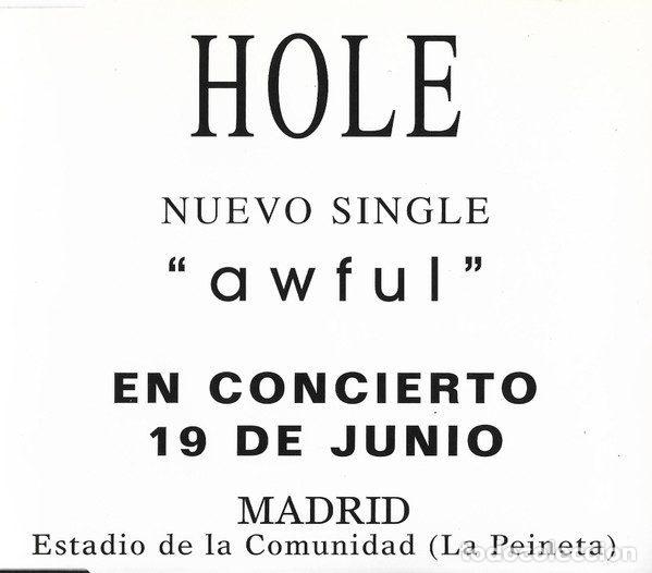 CD di Musica: Hole &ndash; Awful (CD, Geffen Records GED76197)