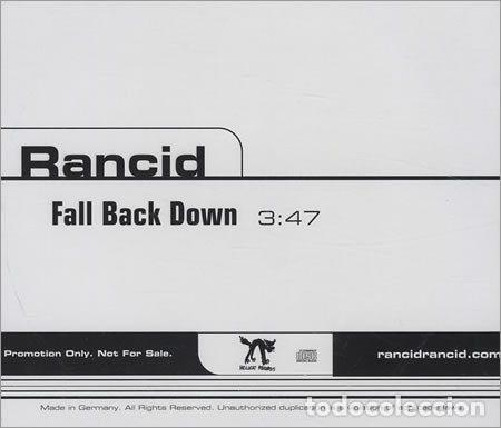 CDs de m&uacute;sica: Rancid &ndash; Fall Back Down (CD, Hellcat Records PRO4206) - Foto 2