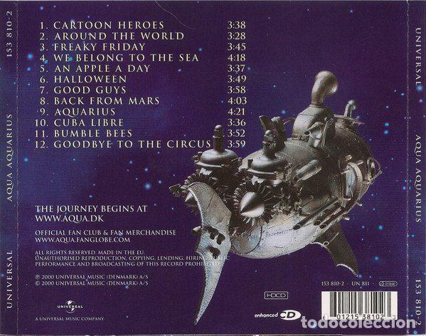 CDs de m&uacute;sica: Aqua &ndash; Aquarius (CD, Universal 153 810-2) - Foto 2