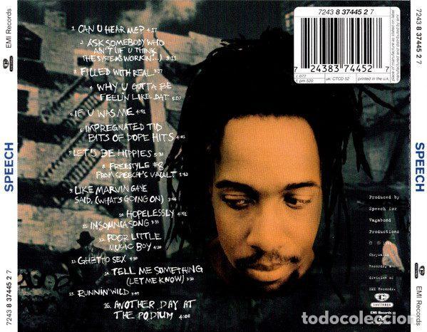 CDs de m&uacute;sica: Speech &ndash; Speech (CD, Cooltempo CTCD 52) - Foto 2