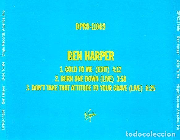 Musik-CDs: Ben Harper &ndash; Gold To Me (CD, Virgin DPRO-11069)