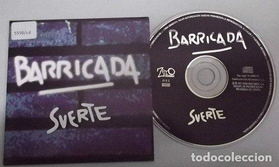 CDs de m&uacute;sica: Barricada &ndash; Suerte (CD, Zero Records 015.2) - Foto 2
