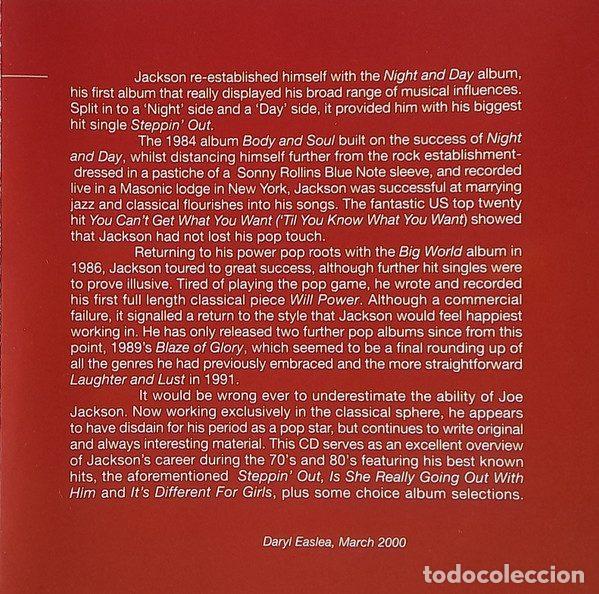 CDs de m&uacute;sica: Joe Jackson &ndash; Classic (CD, Universal 497 277-2) - Foto 10