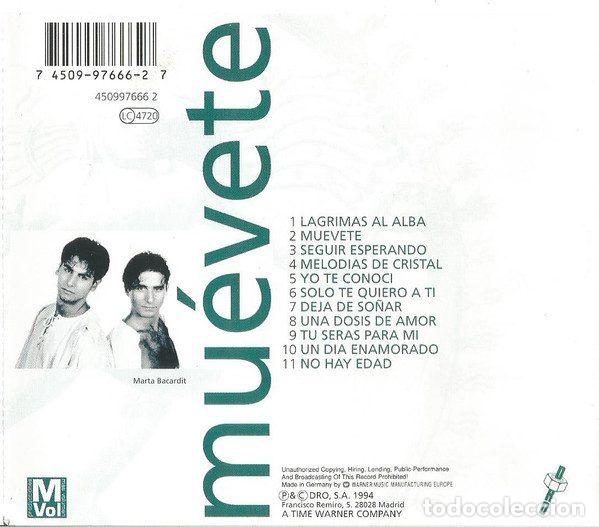 CDs de m&uacute;sica: Ray &ndash; Mu&eacute;vete (CD, DRO 4509976662) - Foto 2