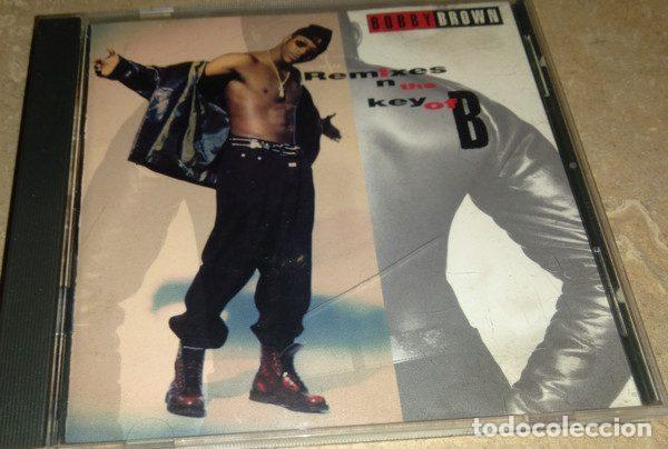 CD di Musica: Bobby Brown &ndash; Remixes In The Key Of B (CD, MCA Records MCAD-10974)