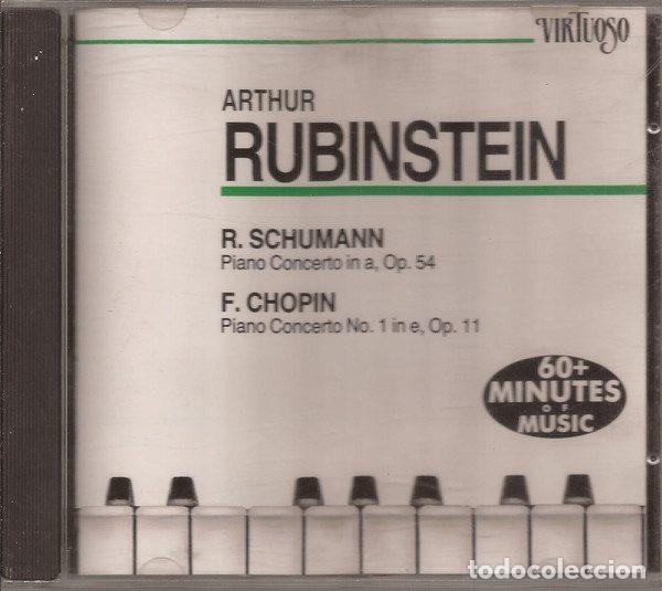 Musik-CDs: Arthur Rubinstein - Schumann, Chopin &ndash; Concerto Per Pianoforte N.1 / Concerto Per Pianoforte Op....