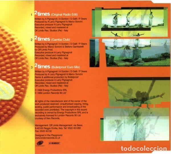 CDs de m&uacute;sica: Ann Lee &ndash; 2 Times (CD, Systematic SYSCD31) - Foto 3
